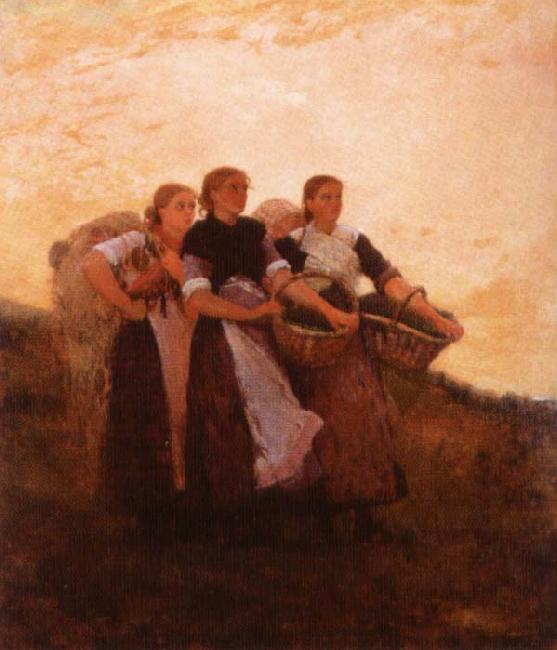 Winslow Homer Listen,Lark